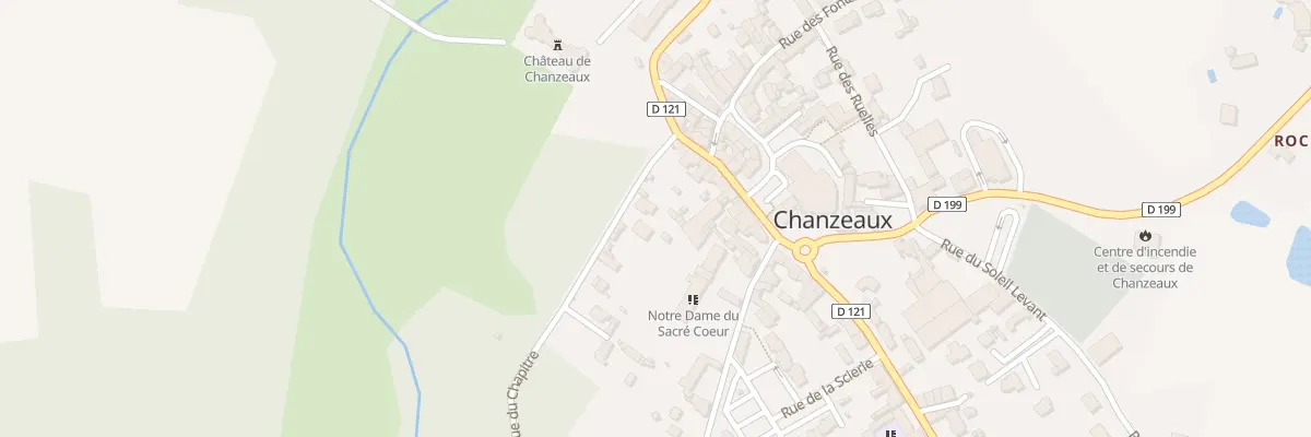 Plan du 1 Rue du Chapître de Chanzeaux à Chemillé-en-Anjou