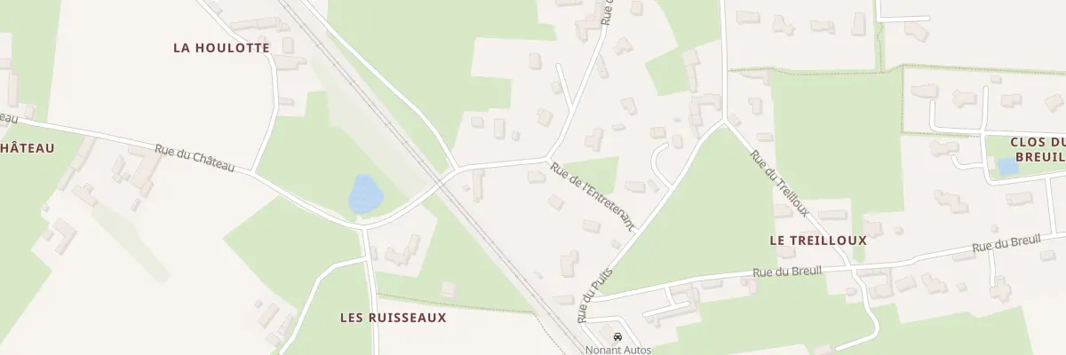 Plan du 29 Rue du Bourg à Nonant