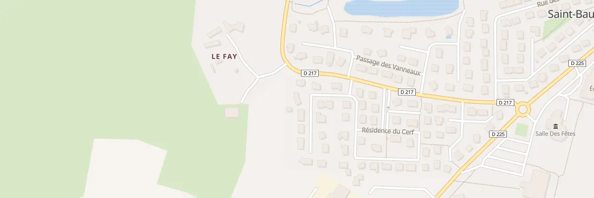 Plan du 4 Res des Biches à Saint-Baudelle