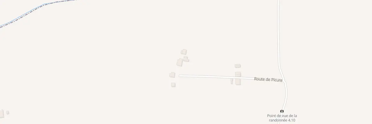 Plan du 663 Rte de Picure à Doazit