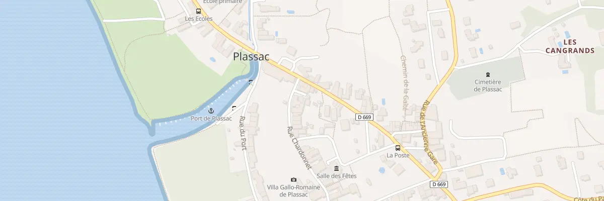Plan du 4 Ptte Chardonnet à Plassac