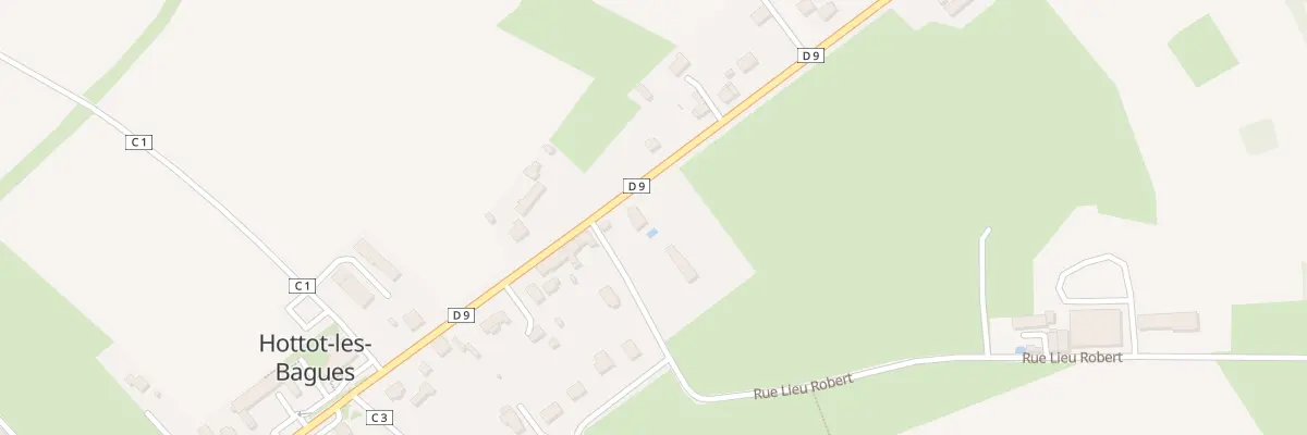 Plan du 1 Rue Lieu Robert à Hottot-les-Bagues