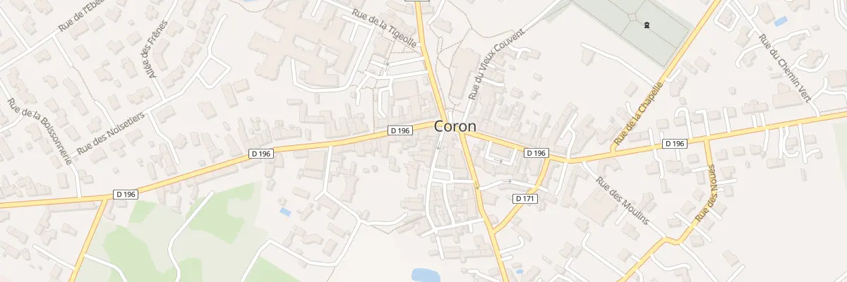 Plan du 1 Rue Nationale à Coron