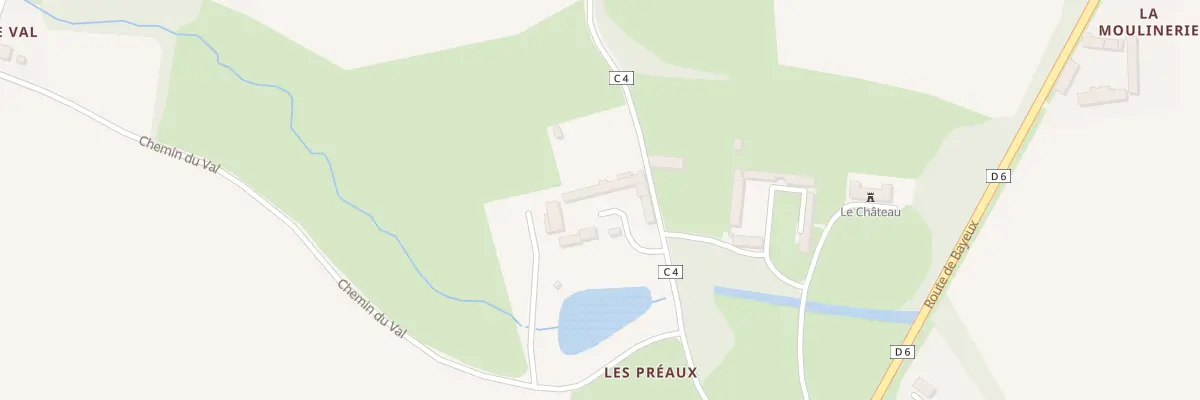 Plan du 1 Rte du Buquet à Villy-Bocage
