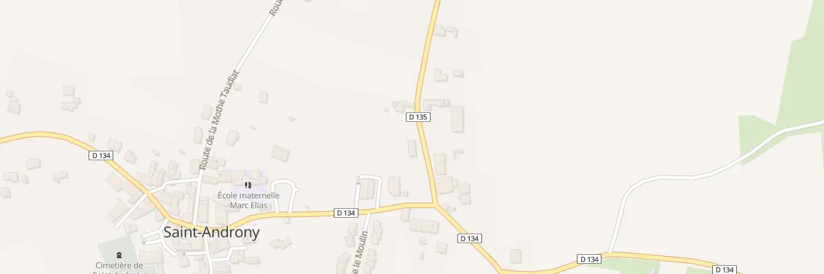 Plan du 4 Rte de Guillot à Saint-Androny