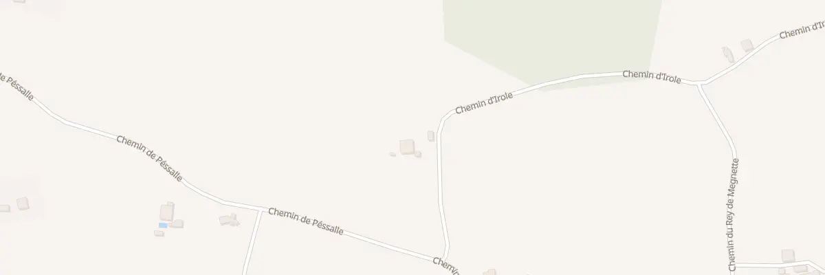 Plan du 143 Che d’Irolle à Montaut
