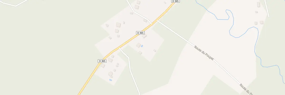 Plan du 1227 Rte de Jeannin à Geloux