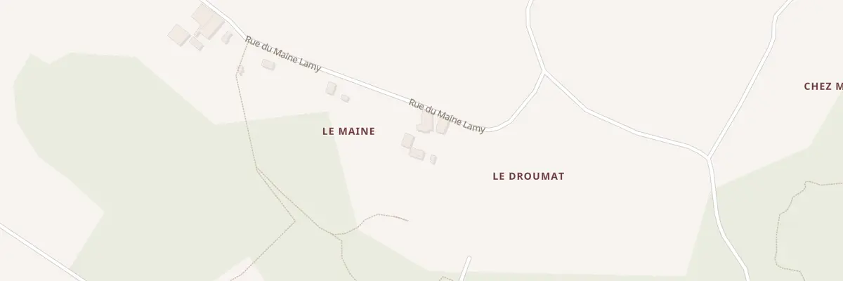 Plan du 50 Rue du Maine Lamy à Tesson