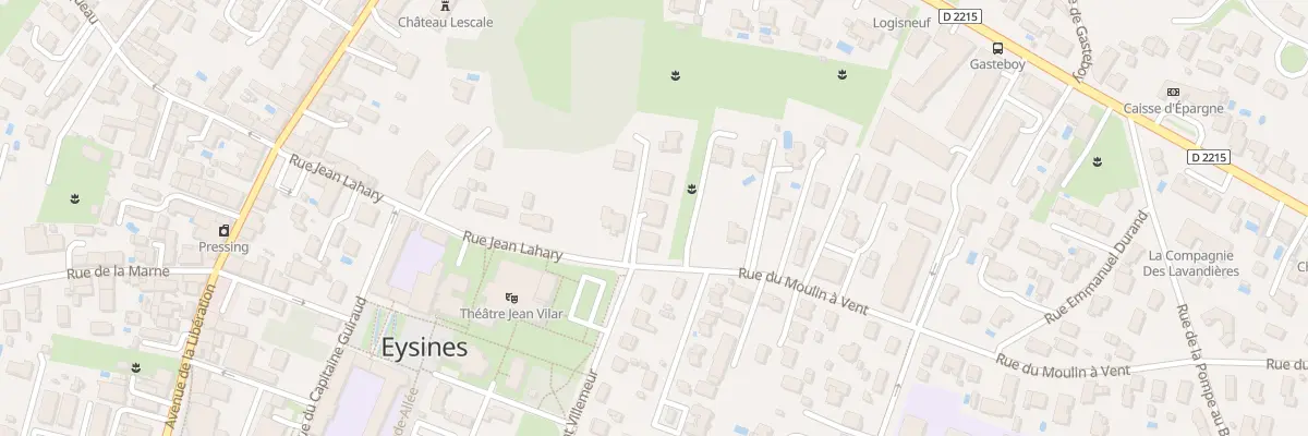 Plan du 1 Rue du Moulin a Vent à Eysines