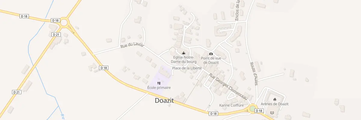 Plan du 17 Imp du Ram à Doazit