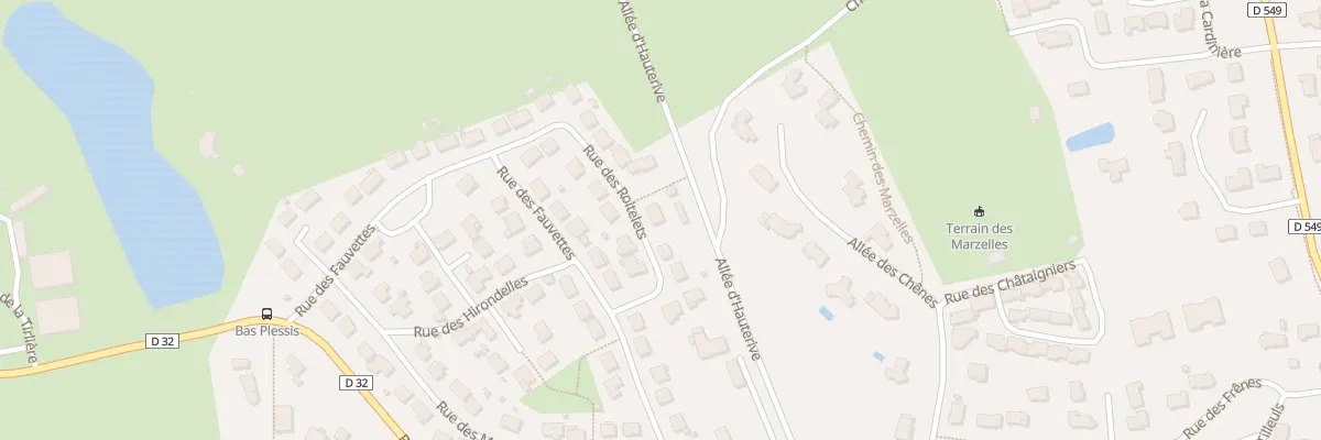 Plan du 10 Rue des Roitelets à Argentré