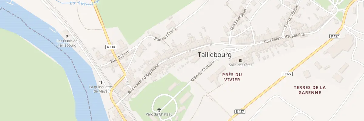 Plan du 52 Rue Alienor d’Aquitaine à Taillebourg