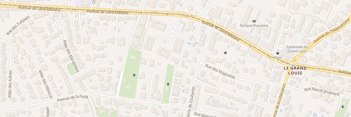 Plan du 3 Rue Lionel Terray à Mérignac