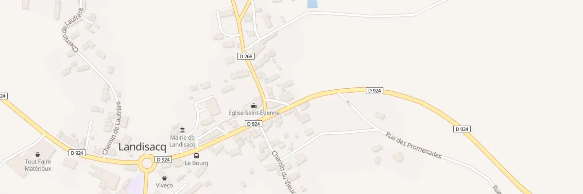 Plan du 4 Rue Principale à Landisacq