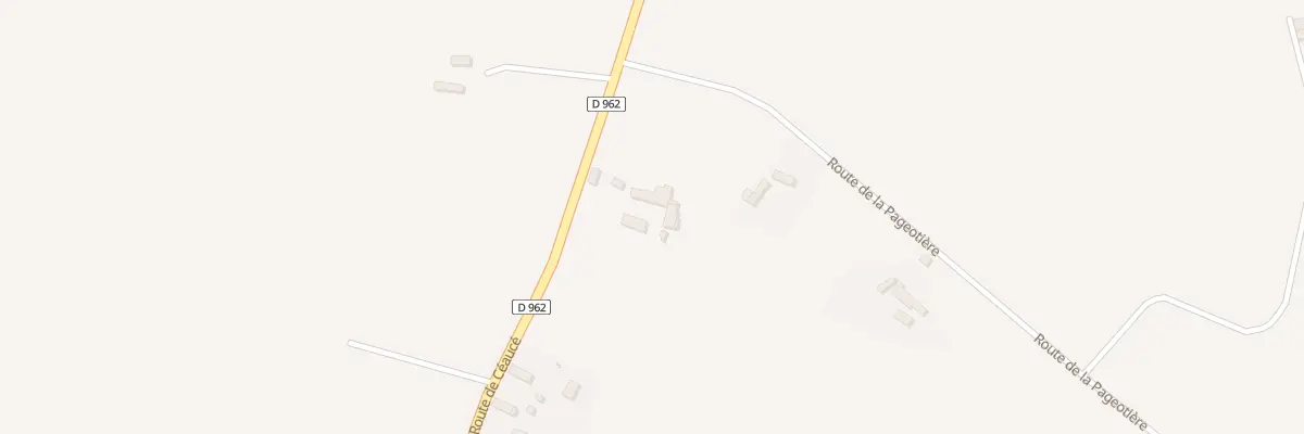 Plan du 971 Rte de Céaucé à Domfront en Poiraie