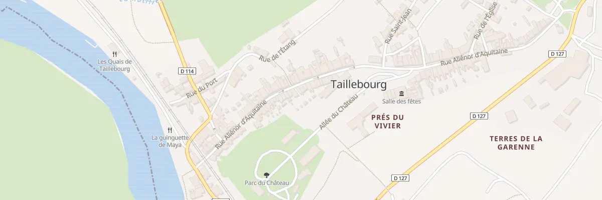 Plan du 48 Rue Alienor d’Aquitaine à Taillebourg