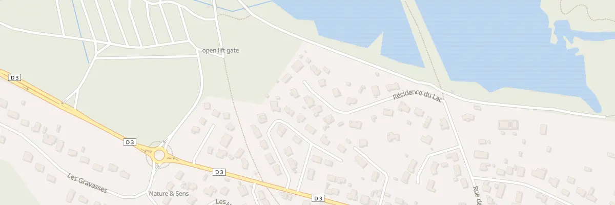 Plan du 9 Res du Lac à Hostens