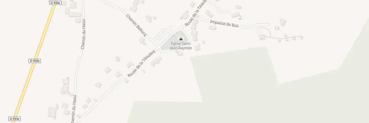 Plan du 55 Imp de l’Eglise à Castaignos-Souslens