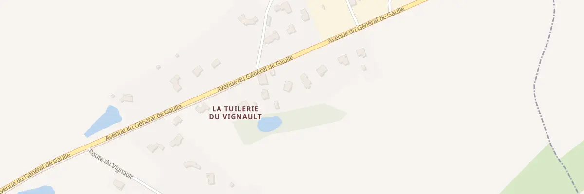 Plan du 168 Av du Gen de Gaulle à Cerizay
