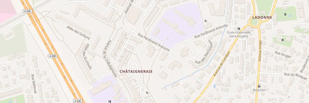 Plan du 35 Rue Ferdinand Antoune à Pessac