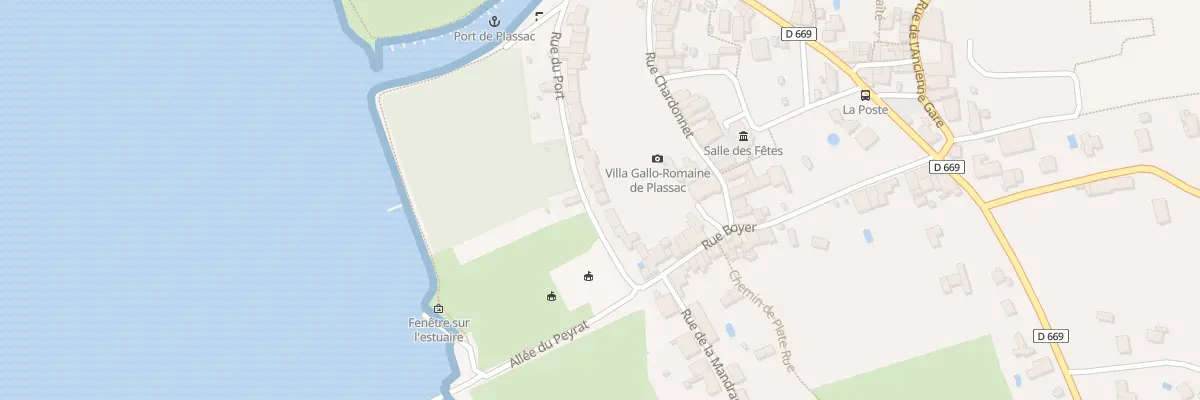 Plan du 31 Rue du Port à Plassac