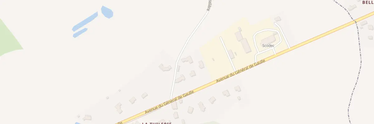 Plan du 4 Che de la Fuzelière à Cerizay