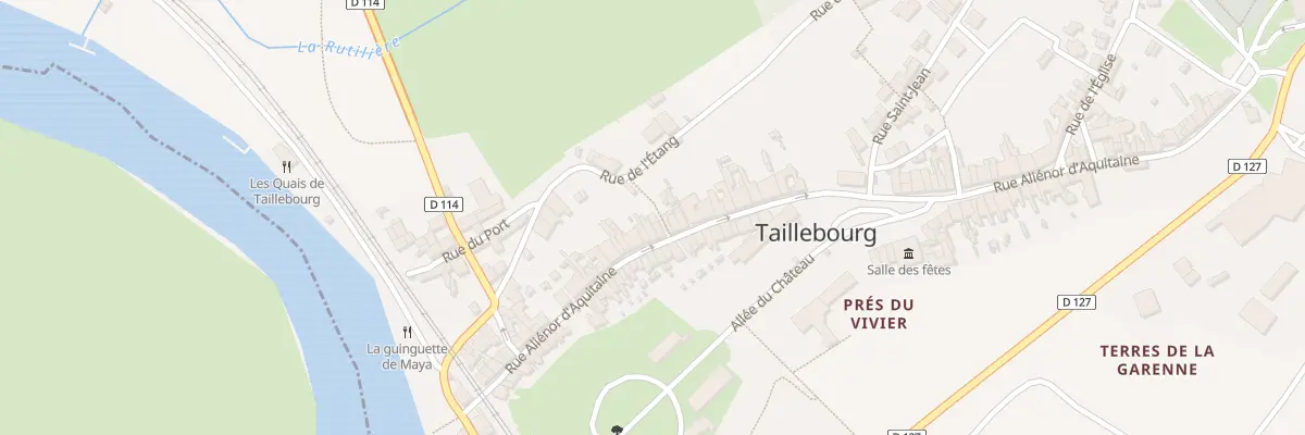 Plan du 43 Rue Alienor d’Aquitaine à Taillebourg