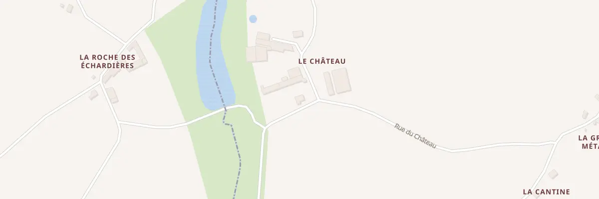 Plan du 1 Le Chateau à Saint-Paul-en-Gâtine