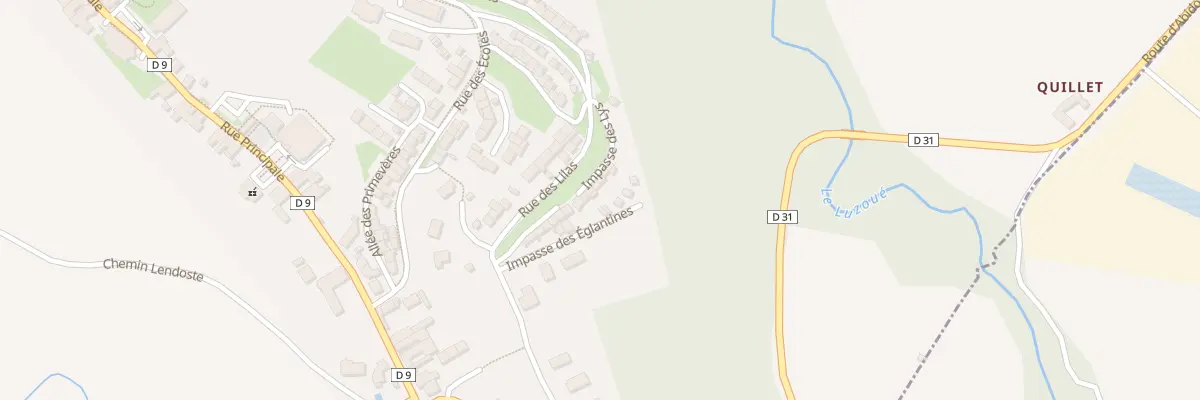 Plan du 77 Imp des Lys à Lagor