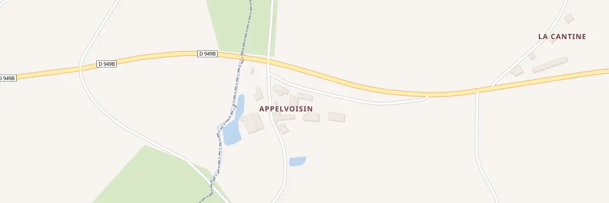 Plan du 3 Appelvoisin à Saint-Paul-en-Gâtine