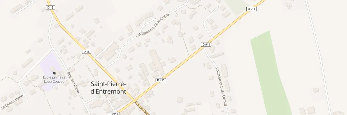 Plan du 20 Rue de Condé à Saint-Pierre-d’Entremont