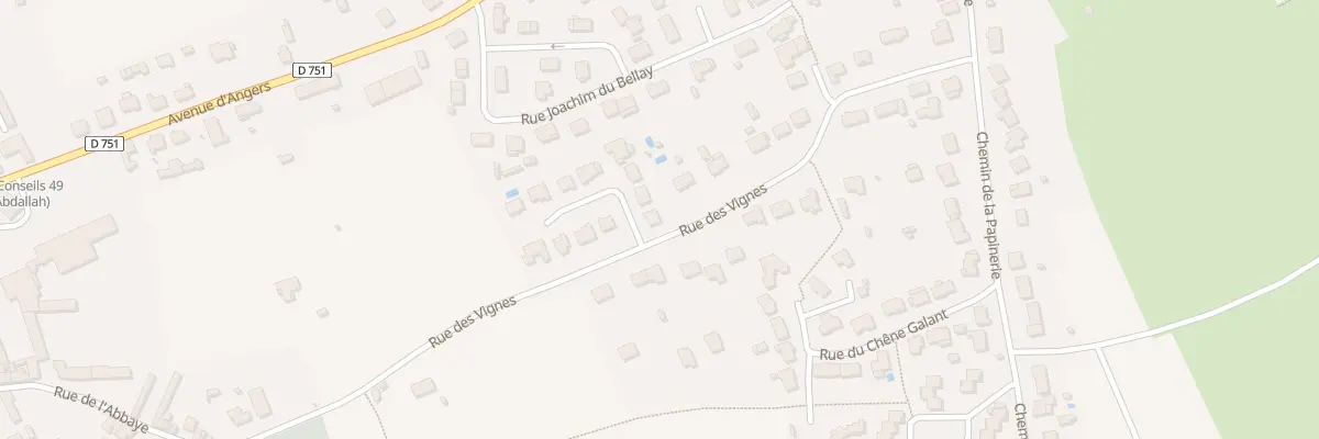 Plan du 2 Rue des Sarments à Rochefort-sur-Loire