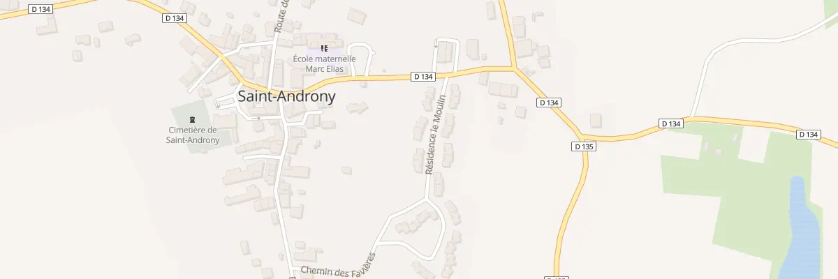 Plan du 22 Res Le Moulin à Saint-Androny