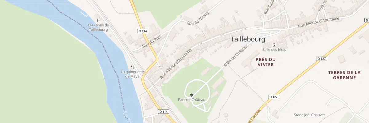 Plan du 20 Rue Alienor d’Aquitaine à Taillebourg