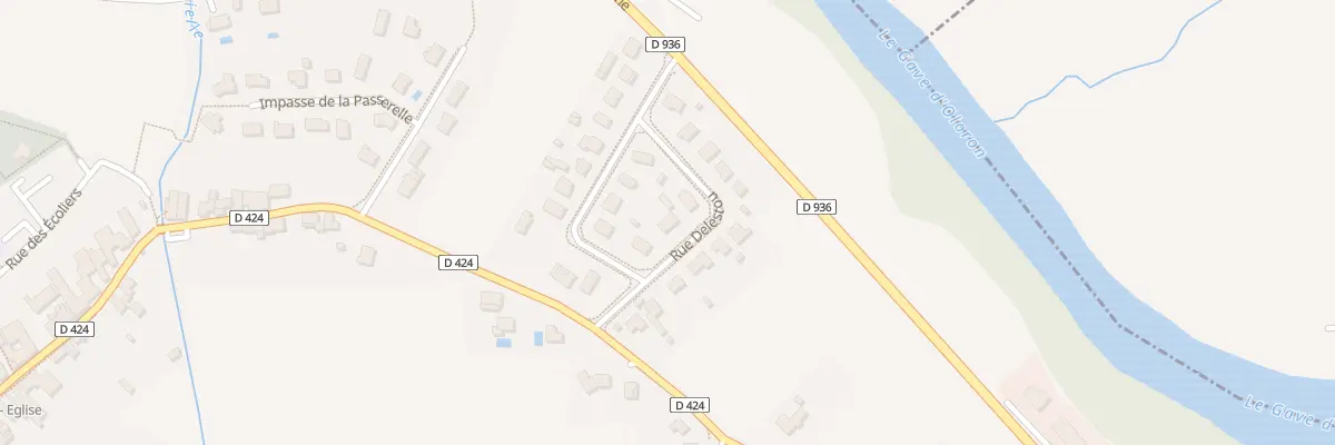 Plan du 25 Rue Delestou à Moumour