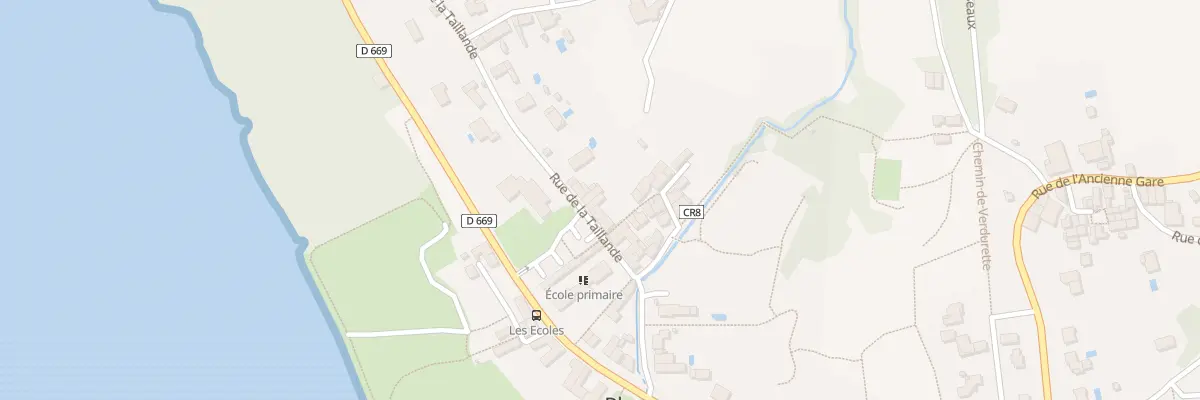 Plan du 18 Rue de la Taillande à Plassac
