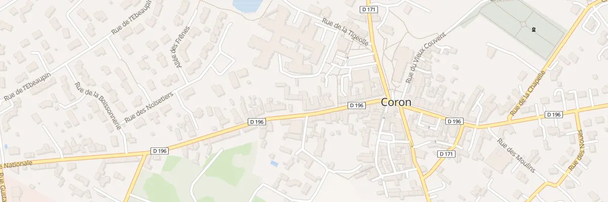 Plan du 24 Rue Nationale à Coron