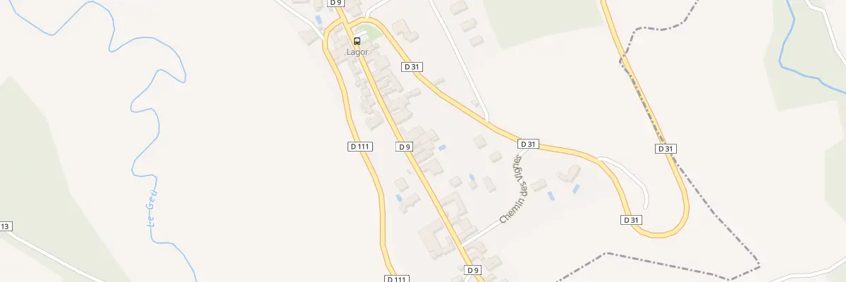 Plan du 36 Rue Principale à Lagor