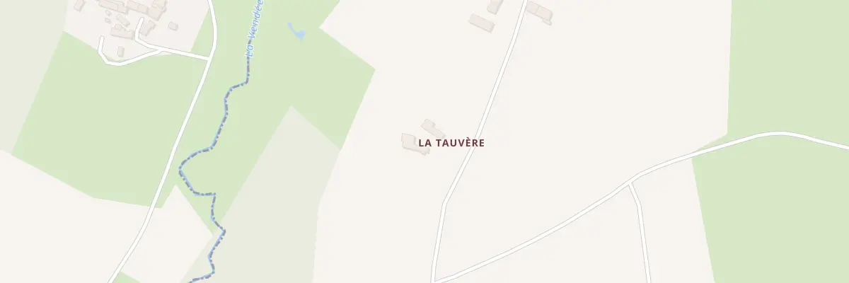 Plan du 5080 La Tauvère à Marillet