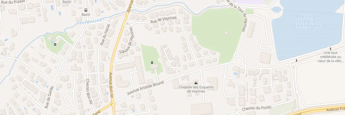 Plan du 317 Av Aristide Briand à Mérignac