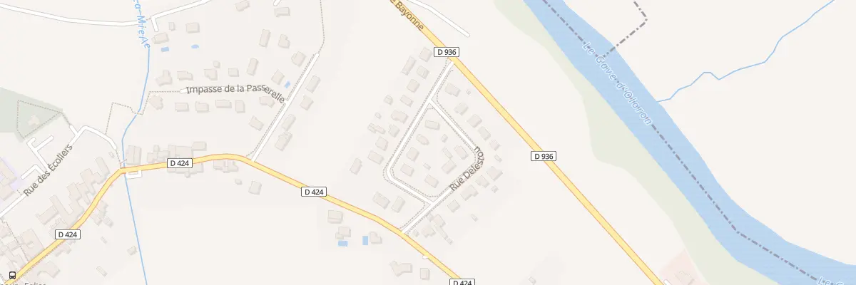 Plan du 28 Rue Delestou à Moumour