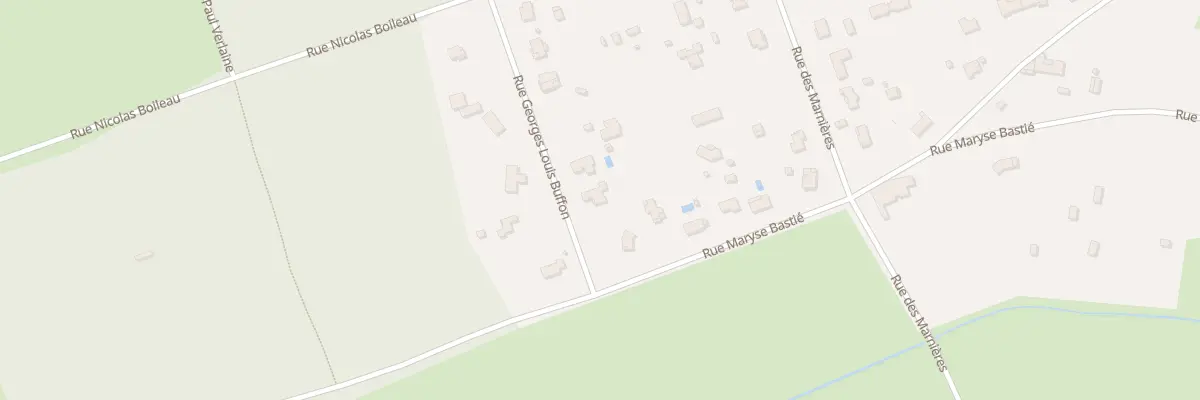 Plan du 1 Rue Georges Louis Buffon à Blanquefort