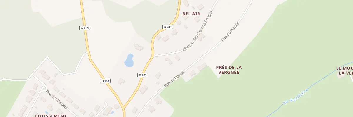 Plan du 2 Che des Champs Rouges à Taillebourg