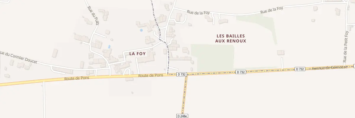 Plan du 115 Rue de la Foy à Jazennes