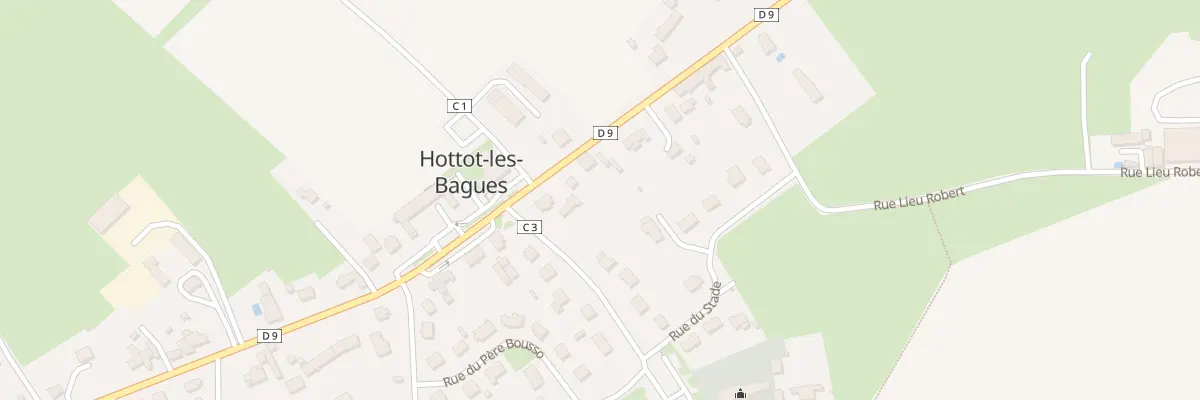 Plan du 4 Rte de Caen à Hottot-les-Bagues
