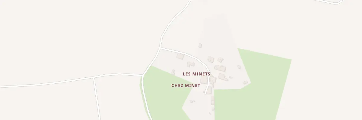 Plan du 1 Les Minets à Puyrolland