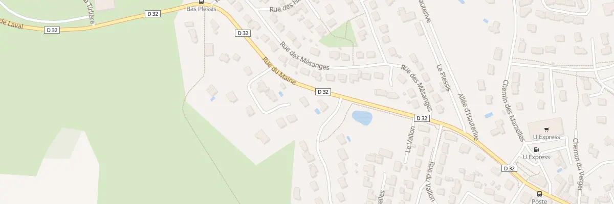 Plan du 4 Rue des Demoiselles à Argentré