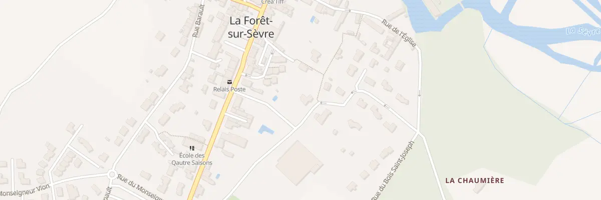 Plan du 11 Rue du Docteur Goupille à La Forêt-sur-Sèvre