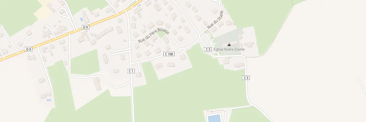 Plan du 8 Che du Calvaire à Hottot-les-Bagues