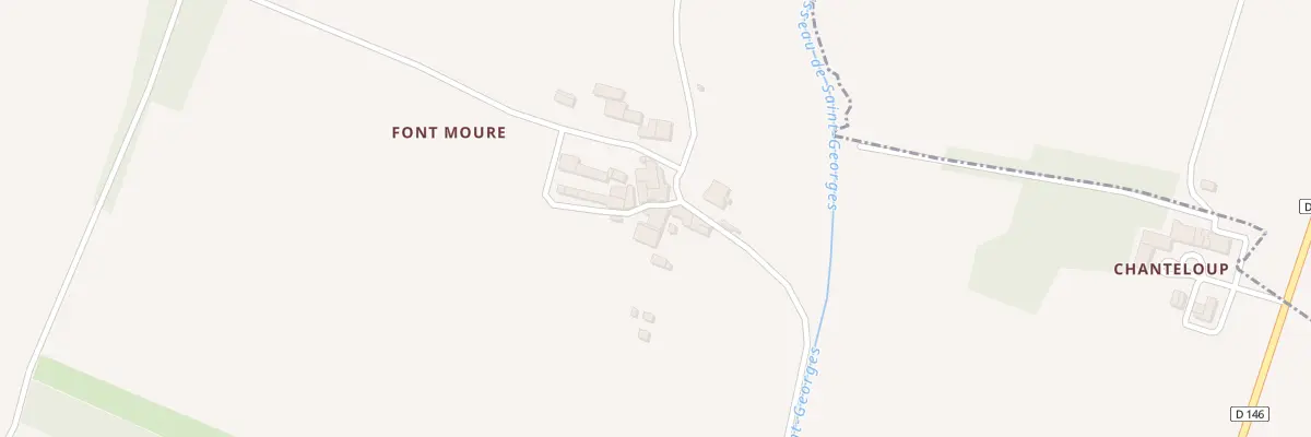 Plan du 2 Imp des Amandiers à Saint-Georges-des-Agoûts